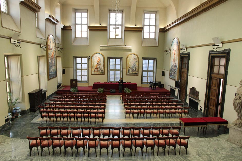 Aula Magna del Rettorato di via Po Università agli Studi Torino